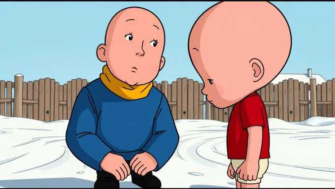 Información de lanzamiento del filme Caillou en Filmaffinity 2025