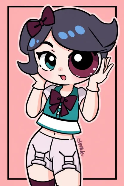 Información de perfil de la niña Powerpuff Hanni