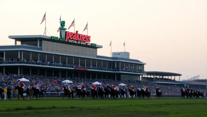 Información sobre el inicio de la carrera de Preakness 2025