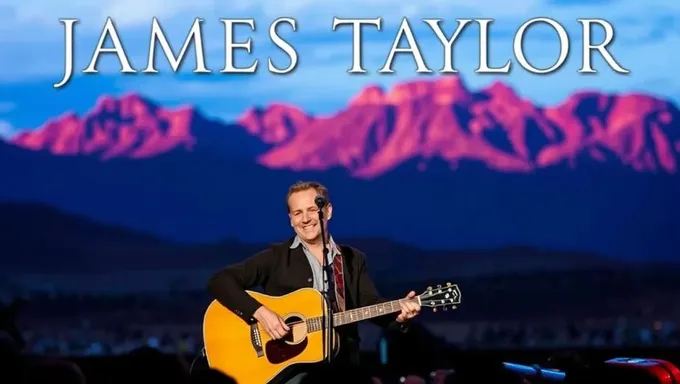 Información sobre entradas para el concierto de James Taylor en Utah 2025