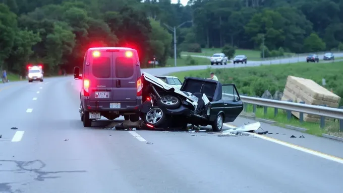 Informe de accidente en la carretera I59 en el condado de Etowah, Alabama, el 28 de julio de 2025