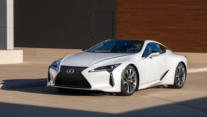 Infotainment y conectividad del Lexus LC 500 de 2025