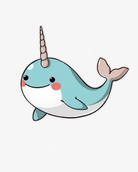 Inmérgete en el Mundo de Imágenes de Narwhal de Cartoon Ahora