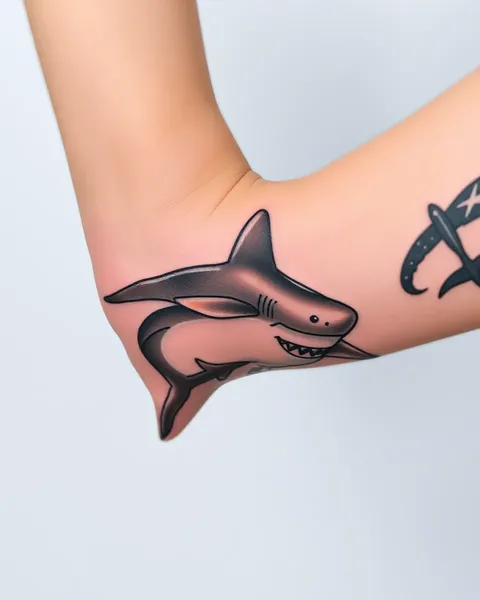 Inspiración Oceánica: Tatuaje de Tiburón para Mujeres