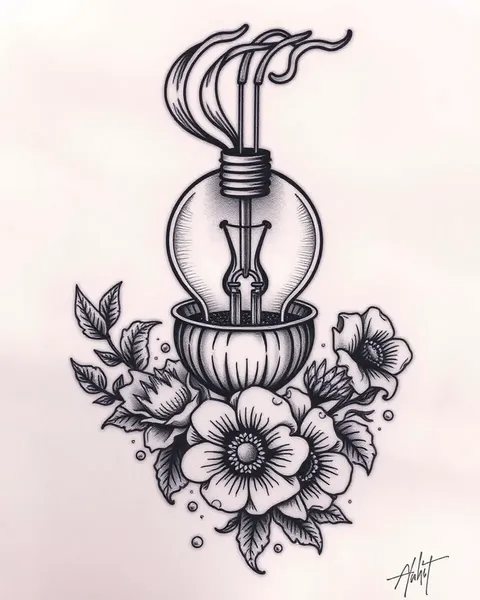 Inspiración de Diseño de Tatuaje para la Herencia del Abuelo