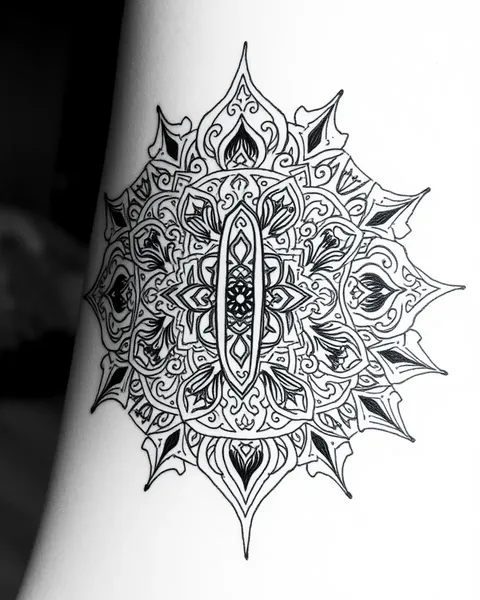 Inspiración de Diseños de Tatuajes Únicos para Mandalas