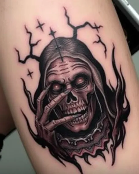 Inspiración de Horror para Tatuajes de Arte Oscuro para los Valientes