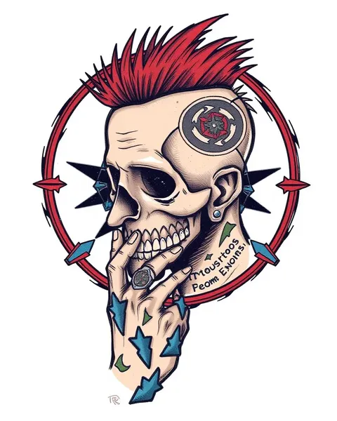 Inspiración de arte de tatuaje de CM Punk