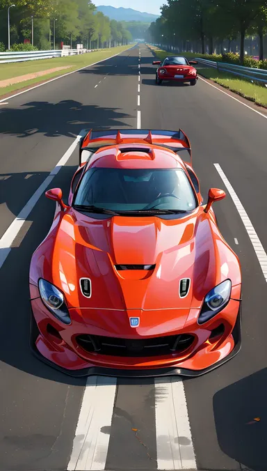 Inspiración de diseño de coche Hentai Viper GTS