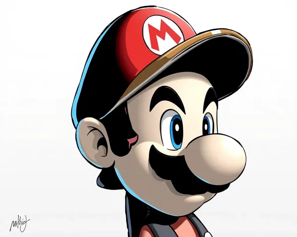 Inspiración de diseño de iconos gráficos de sombrero de Mario PNG