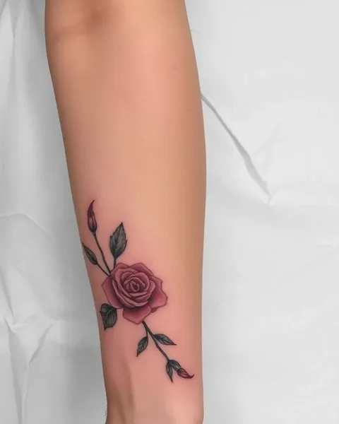 Inspiración de ideas de tatuaje para brazo femenino