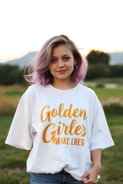 Inspiración de moda vintage para camisetas de Golden Girls