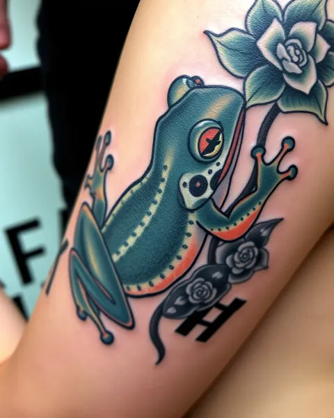 Inspiración de tatuaje de rana japonesa para tu próximo tatuaje