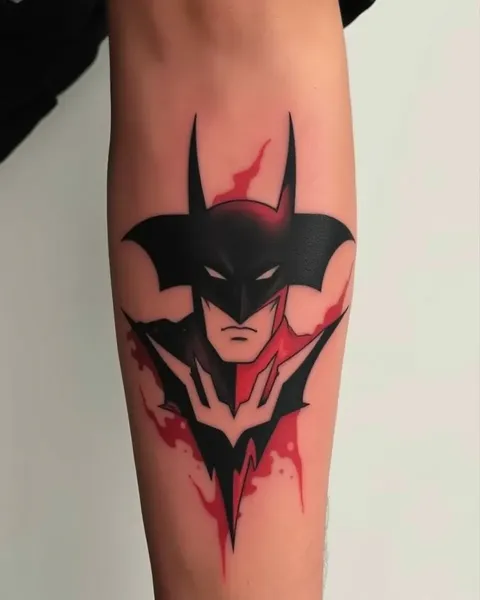 Inspiración para tatuajes de Batman para arte corporal único