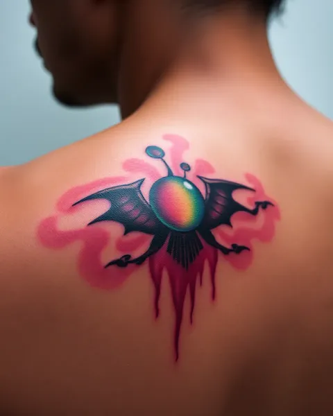 Inspiración para tatuajes para piel oscura con colores