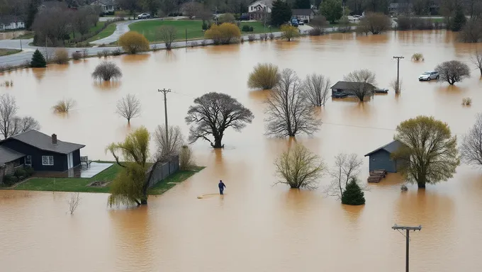 Inundaciones en el Medio Oeste 2025: Inundaciones Desplazan a Millares de Familias