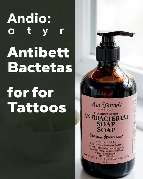 Jabón antibacteriano para tatuajes: efectivo para el cuidado de tatuajes