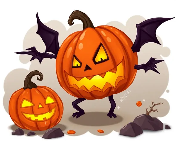 Jengibre de Halloween PNG en Formato Cartoon