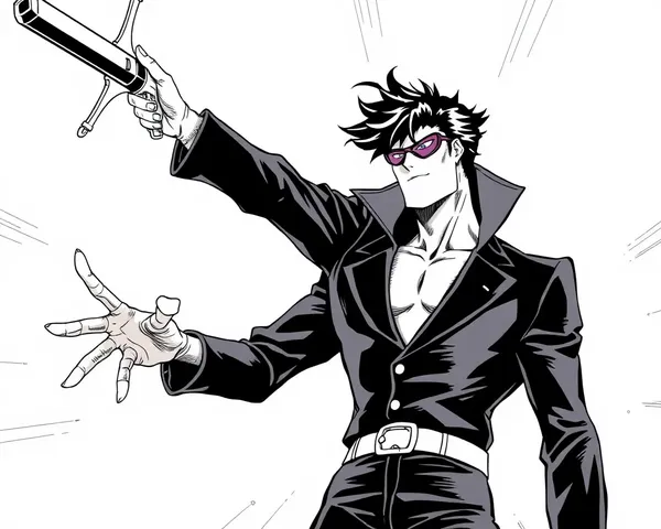 Jotaro Kujo P4 Manga de arte PNG