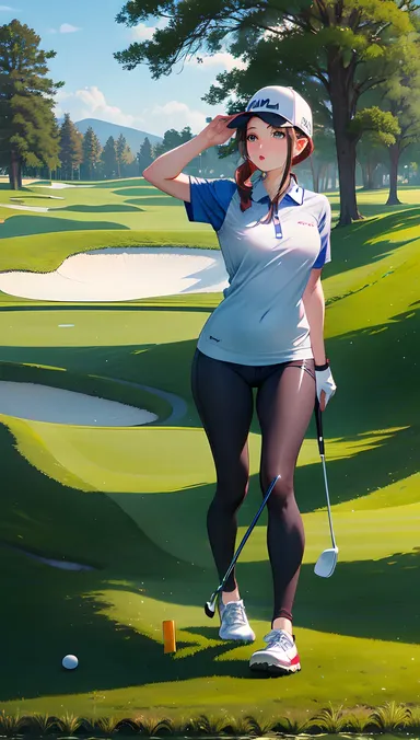 Juego de golf de Hentai