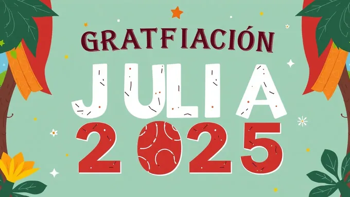 Julio 2025: Tiempo de la Gratificación