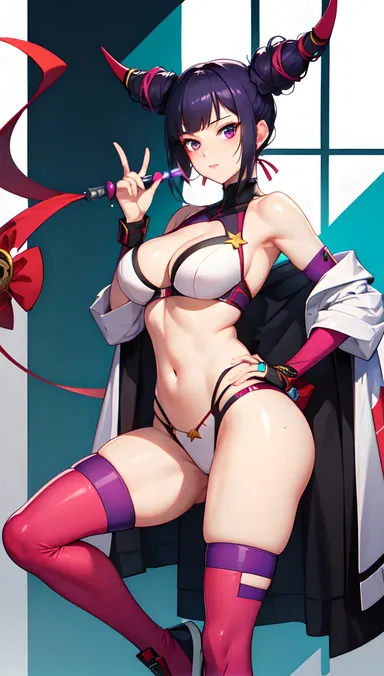 Juri Han Hentai: Arte de Fan de Juri Han