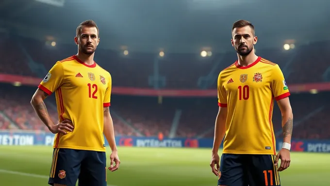 Kit de estadio del Euro 2025 de España