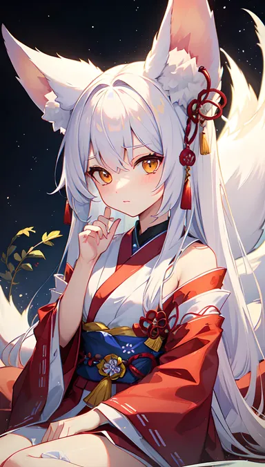 Kitsune hentai: personajes de chica zorra sexy