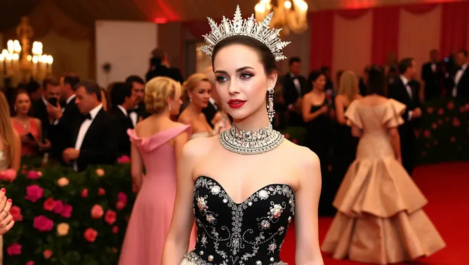 La Apariencia en el Tapiz Rojo de Georgina Chapman en el Met Gala 2025