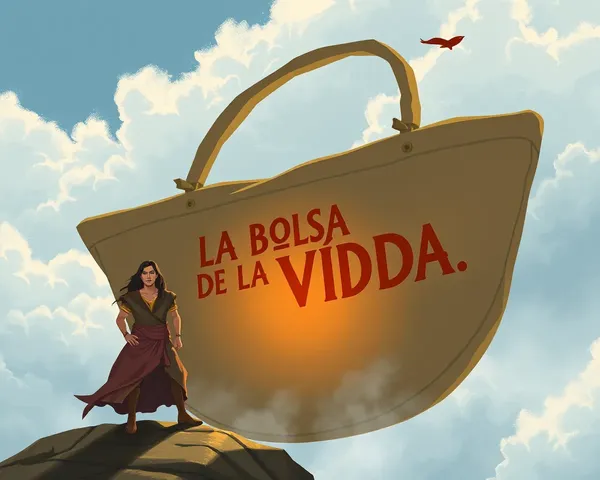 La Bolsa de la Vida en Imagen PNG Cita