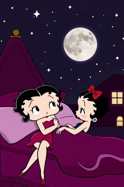 La Colección de Imágenes de Buenas Noches de Betty Boop