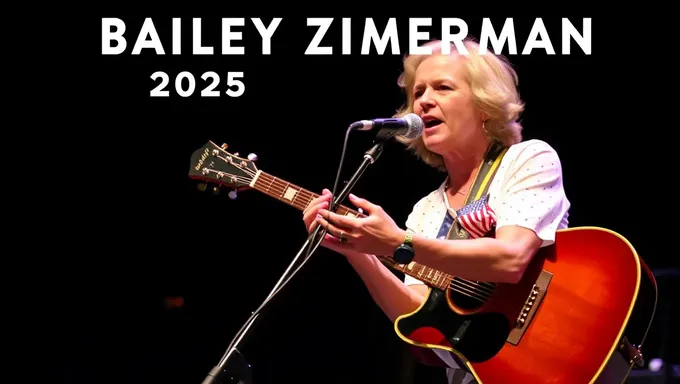 La Gira de Conciertos 2025 de Bailey Zimmerman Está A punto de Llegar