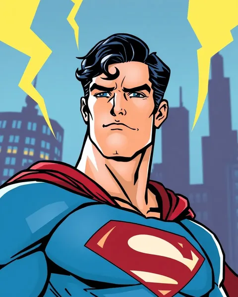 La Historia de la Fotografía de Superman de Cartones