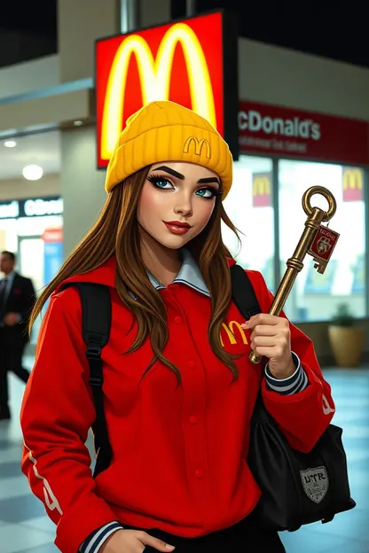 La Llave de Futuro Brillante de la Chica de McDonald's