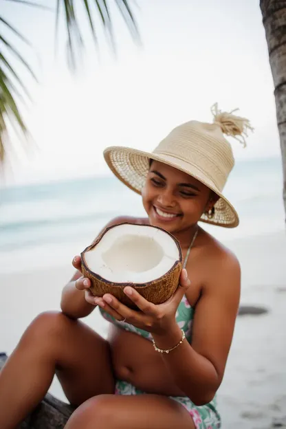 La Naturaleza Curiosa de la Chica del Coco