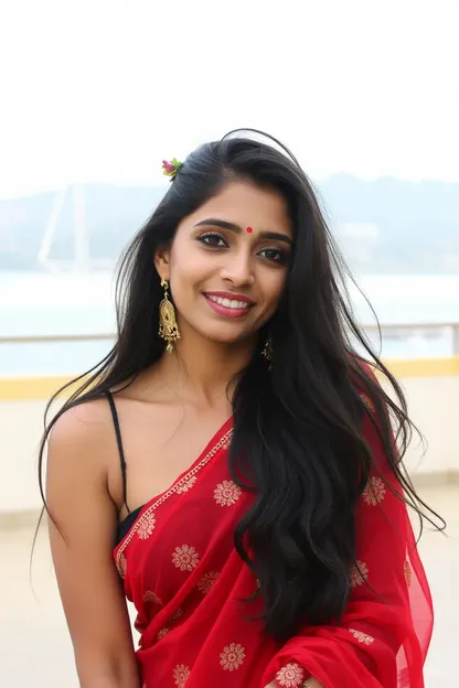 La Sexy Niña India Sanjana Realiza un Desempeño de Baile Sultrón