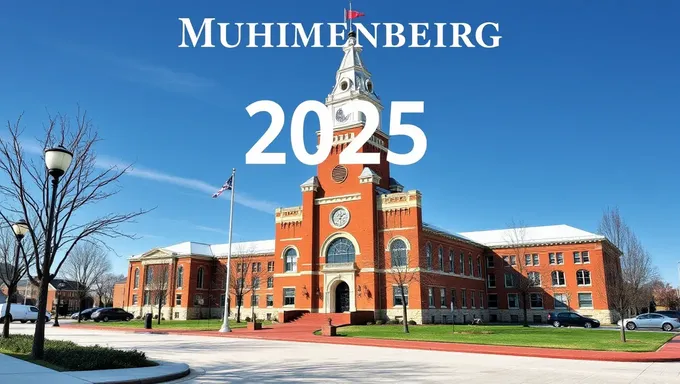 La Universidad de Muhlenberg publica detalles sobre el calendario de 2025