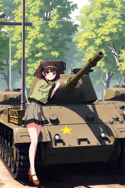 La animación hentai de Girls und Panzer destaca por su trama y arte únicos