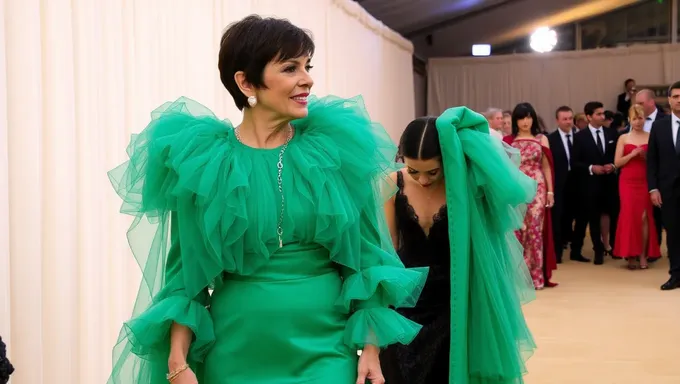 La aparición de Kris Jenner en el Met Gala 2025 provoca un revuelo