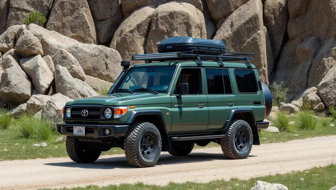 La autonomía del Land Cruiser de Toyota en 2025: autonomía del vehículo de lujo de Toyota