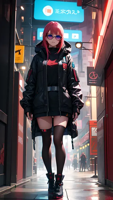 La aventura cyberpunk de R34 de Rebecca se revela ahora