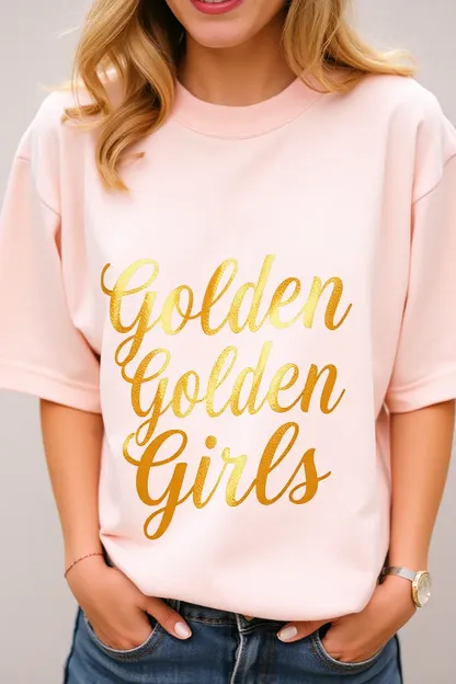 La camiseta de las Golden Girls: elección de moda sofisticada