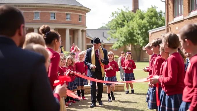 La ceremonia de apertura de la Escuela Williamsburg Bray se llevará a cabo en 2025