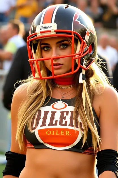 La chica Oilers sin censura: sin disculpas ni filtros