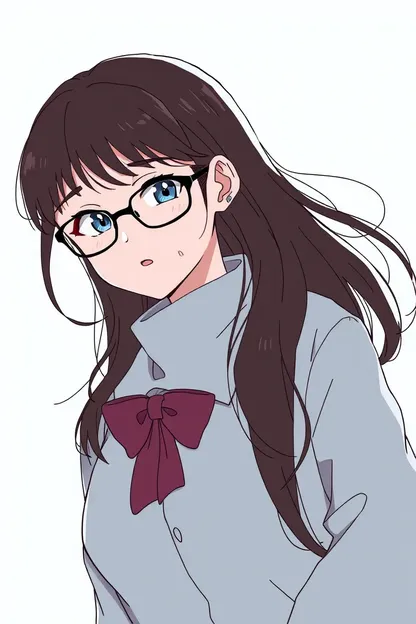 La chica que me gusta olvidó sus gafas de manga