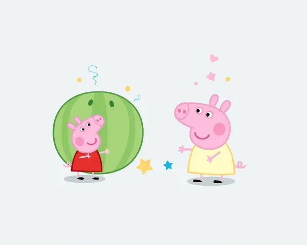 La diversión de Peppa Png con el cerdo papá