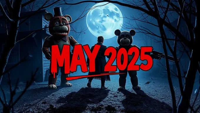 La emoción de los fanáticos de FNAF aumenta el 2 de mayo de 2025