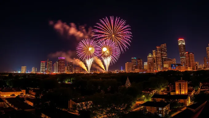 La emoción por los fuegos artificiales del 4 de julio de 2025 aumenta