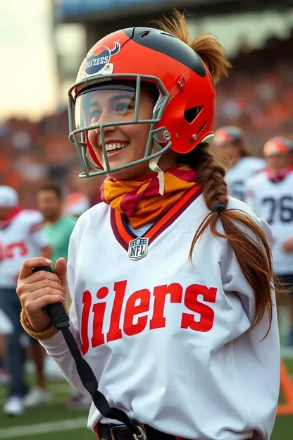 La escena desnuda de la chica Oilers: la escena desnuda de la chica Oilers