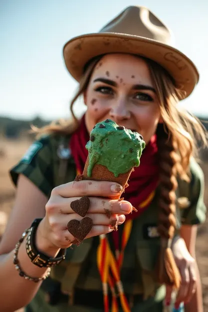 La escultora de Girl Scout sucia: el secreto sucio de la Scout Girl